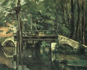 Paul Cezanne The Bridge at Maincy,near Melun oil painting image